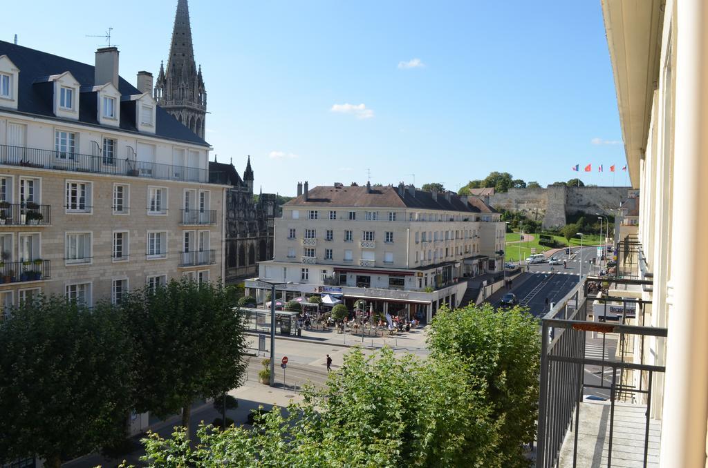 Hotel Du Chateau Caen Exterior foto